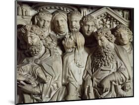 Presentation in Temple, Panel from Pulpit of Baptistery of St John, 1255-1260-Nicola Pisano-Mounted Giclee Print