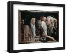 Presentation in Temple-Andrea Mantegna-Framed Giclee Print