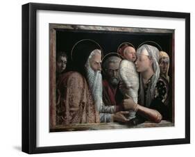 Presentation in Temple-Andrea Mantegna-Framed Giclee Print