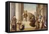 Presentation in Temple-Francesco Coghetti-Framed Stretched Canvas