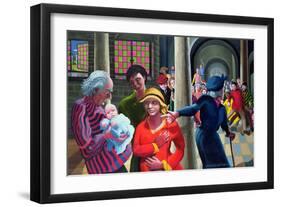 Presentation in the Temple, 1996-97-Dinah Roe Kendall-Framed Giclee Print