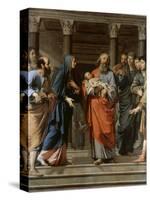 Presentation in the Temple-Philippe De Champaigne-Stretched Canvas