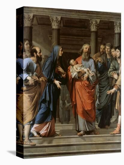 Presentation in the Temple-Philippe De Champaigne-Stretched Canvas