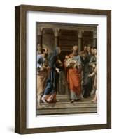 Presentation in the Temple-Philippe De Champaigne-Framed Giclee Print