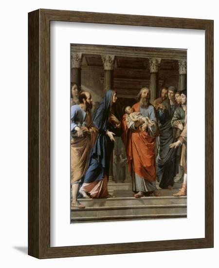 Presentation in the Temple-Philippe De Champaigne-Framed Giclee Print