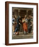 Presentation in the Temple-Philippe De Champaigne-Framed Giclee Print