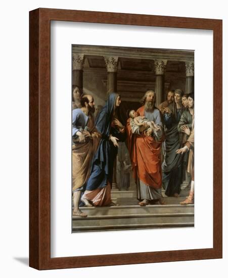 Presentation in the Temple-Philippe De Champaigne-Framed Giclee Print