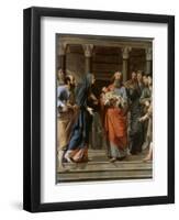 Presentation in the Temple-Philippe De Champaigne-Framed Giclee Print