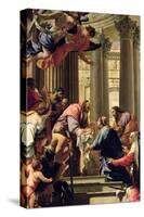 Presentation in the Temple-Simon Vouet-Stretched Canvas