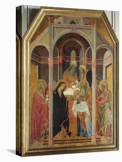 Presentation in the Temple-Bartolo Di Fredi-Stretched Canvas