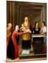 Presentation in the Temple-Bernardino Ferrari-Mounted Giclee Print