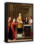 Presentation in the Temple-Bernardino Ferrari-Framed Stretched Canvas