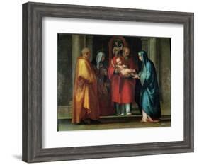 Presentation in the Temple-Fra Bartolommeo-Framed Giclee Print