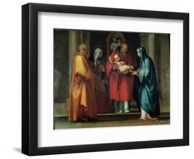 Presentation in the Temple-Fra Bartolommeo-Framed Giclee Print