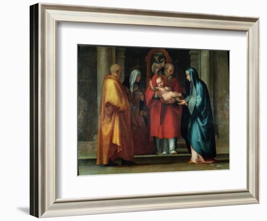 Presentation in the Temple-Fra Bartolommeo-Framed Giclee Print