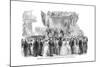 Presentation of a Gold Vase, at Melbourne, to the Lieutenant Governor of Victoria, 1854-null-Mounted Giclee Print