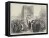 Presentation of a Memorial to Dr Tait, at Rugby School-null-Framed Stretched Canvas