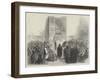 Presentation of a Memorial to Dr Tait, at Rugby School-null-Framed Giclee Print