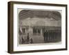 Presentation of a Sword to a Volunteer Officer at Hamilton, Canada West-null-Framed Giclee Print