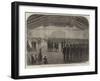 Presentation of a Sword to a Volunteer Officer at Hamilton, Canada West-null-Framed Giclee Print