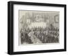 Presentation of a Sword to Major Hibbert, at Macclesfield-null-Framed Giclee Print