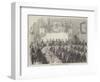 Presentation of a Sword to Major Hibbert, at Macclesfield-null-Framed Giclee Print