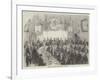 Presentation of a Sword to Major Hibbert, at Macclesfield-null-Framed Giclee Print