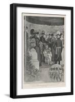 Presentation of Ashanti and South African War Medals by His Majesty the King, 29 July-Amedee Forestier-Framed Giclee Print