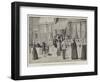 Presentation of Certificates to Nurses by the Princess of Wales at Marlborough House-Amedee Forestier-Framed Giclee Print