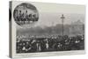 Presentation of Colours to the 3rd Scots Guards by King Edward VII at the Horse Guards' Parade on 2-null-Stretched Canvas