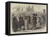 Presentation of Colours to the 93rd (Sutherland) Highlanders in the Queen's Park, Edinburgh-null-Framed Stretched Canvas