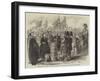 Presentation of Colours to the 93rd (Sutherland) Highlanders in the Queen's Park, Edinburgh-null-Framed Giclee Print