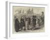 Presentation of Colours to the 93rd (Sutherland) Highlanders in the Queen's Park, Edinburgh-null-Framed Giclee Print