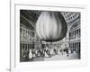 Presentation of Hot Air Balloon at Pantheon in Paris, 1784, France, 18th Century-null-Framed Giclee Print