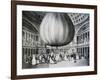 Presentation of Hot Air Balloon at Pantheon in Paris, 1784, France, 18th Century-null-Framed Giclee Print