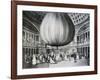 Presentation of Hot Air Balloon at Pantheon in Paris, 1784, France, 18th Century-null-Framed Giclee Print