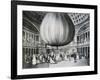 Presentation of Hot Air Balloon at Pantheon in Paris, 1784, France, 18th Century-null-Framed Giclee Print