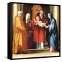 Presentation of Jesus in Temple-Fra Bartolomeo-Framed Stretched Canvas