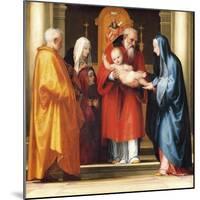 Presentation of Jesus in Temple-Fra Bartolomeo-Mounted Giclee Print