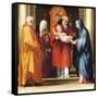 Presentation of Jesus in Temple-Fra Bartolomeo-Framed Stretched Canvas