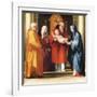 Presentation of Jesus in Temple-Fra Bartolomeo-Framed Giclee Print