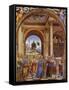 Presentation of Jesus in the Temple-Franz Lenhart-Framed Stretched Canvas