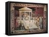 Presentation of Mary at Temple-Paolo Uccello-Framed Stretched Canvas