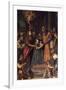 Presentation of Mary at Temple-Alessandro Allori-Framed Giclee Print