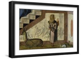 Presentation of Mary at the Temple, Detail-Vittore Carpaccio-Framed Giclee Print