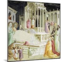 Presentation of Mary in Temple, Detail from Stories of Virgin-Taddeo Gaddi-Mounted Giclee Print