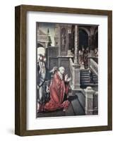 Presentation of Mary in the Temple-Bernard van Orley-Framed Giclee Print