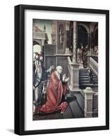 Presentation of Mary in the Temple-Bernard van Orley-Framed Giclee Print