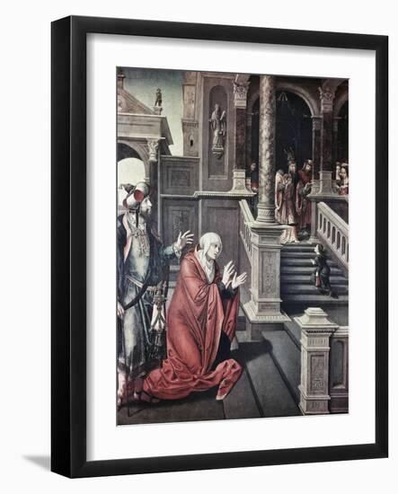 Presentation of Mary in the Temple-Bernard van Orley-Framed Giclee Print