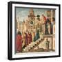 Presentation of Mary in the Temple-Vittore Carpaccio-Framed Giclee Print